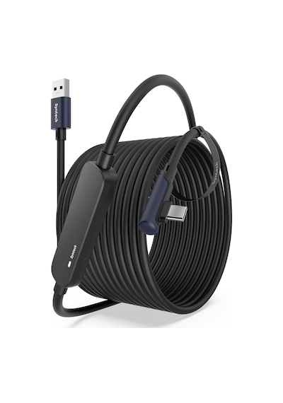 Bağlantı Kablosu 26 Ft Sinyal Güçlendiricili Meta/oculus Quest 3, Quest2/pro/pico4 Aksesuarları Standart