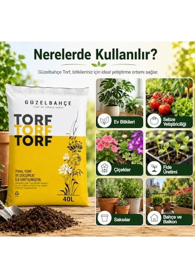 Tr Özel Karışım Güzelbahçe Genel Kullanıma Uygun Torf 0,250