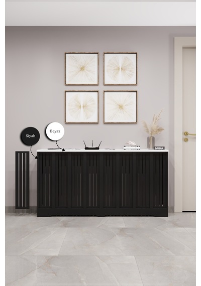 Petek Kaplama Modern Radyatör Kapatma Ünitesi Ön Panel Mdf Tasarım İç Ölçü 156 Cm Dış Ölçü 160 Cm Petek 156 Siyah Üstü Beyaz D2 Petek Kaplama Modern Radyatör Kapatma Ünitesi Ön Panel Mdf Tasarım İç Ölçü 156 Cm Dış Ölçü 160 Cm Petek 156 Siyah Üstü Beyaz D2