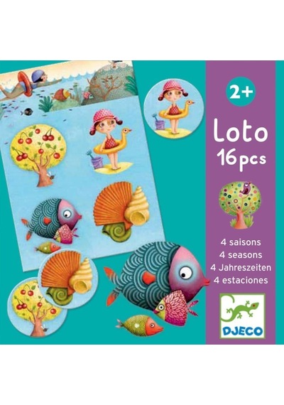 Djeco Tombala Oyunları / Lotto 4 Seasons
