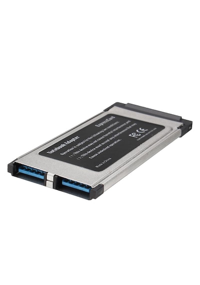 Alfais 5120 2 Port Usb 3.0 34mm Express Cardbus Pcmcia Adaptör Kartı Alfais 5120 2 Port Usb 3.0 34mm Express Cardbus Pcmcia Adaptör Kartı