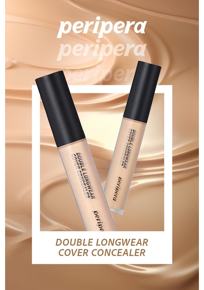 Peripera Double Longwear Cover Concealer 01 Pure Ivory