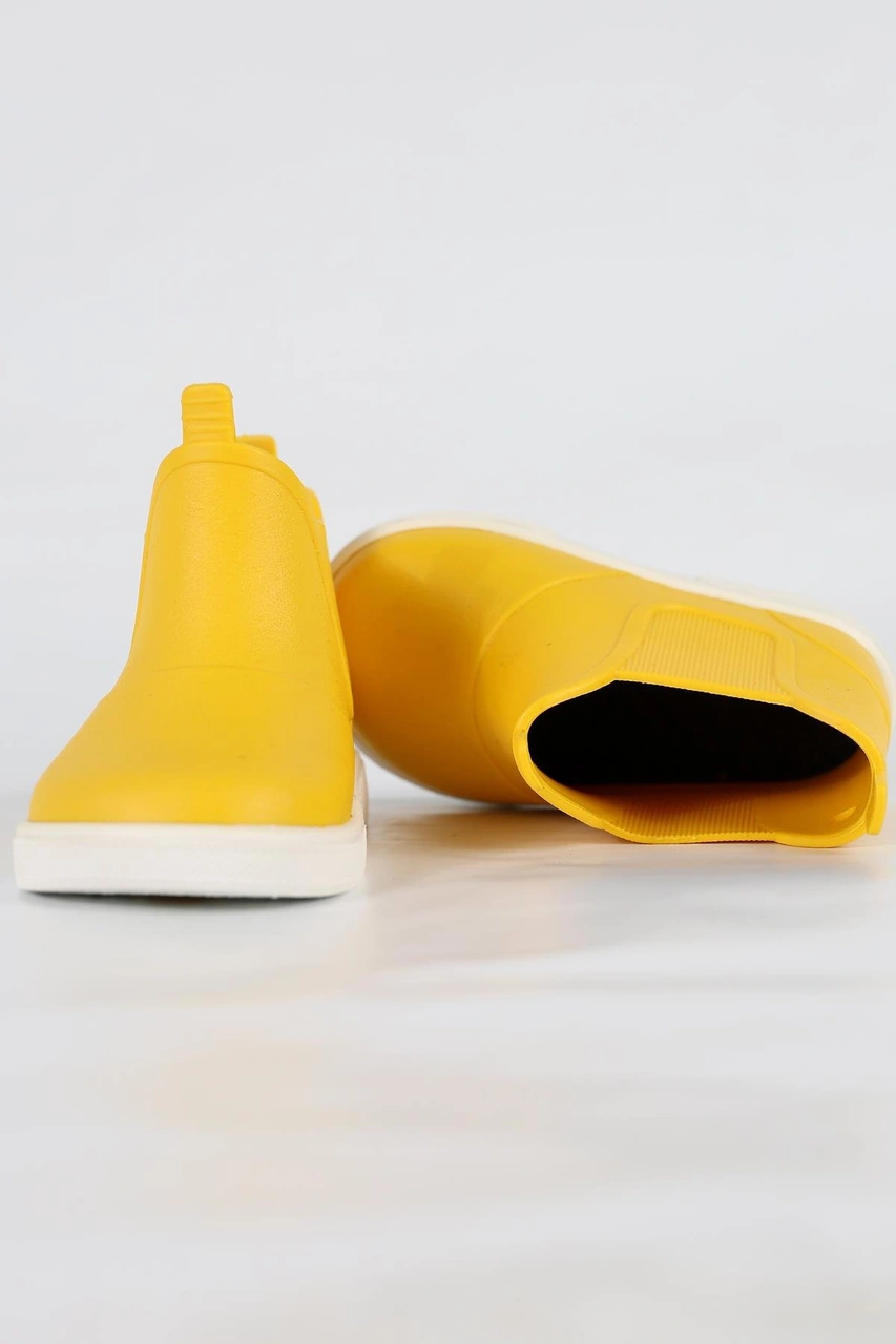 Boatilus Baby Beatly-b Çocuk Yellow/white Yağmur Çizmesi Sarı
