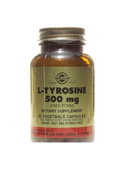Solgar L-Tyrosine 500 MG 50 Kapsül