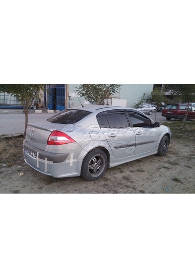Renault Megane 2 Spoiler- Fibersan Tuning