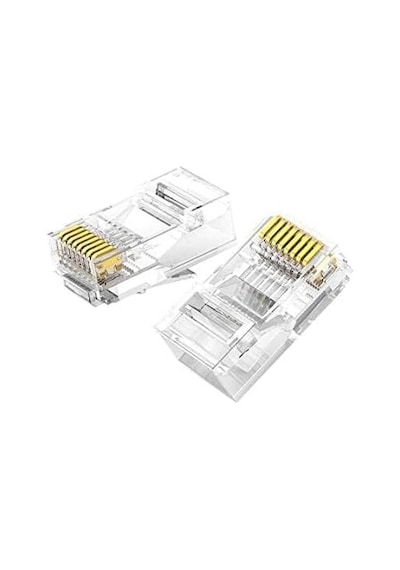 Tkz Cat5 Cat6 Rj45 Cob8p Jack Ethernet İnternet Modem Kablosu Soketi Network Tüm Cat5 Cat6 Uyumlu Soket Rj45 Jack 200