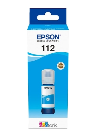 EPSON C13T06C24A 112 Mavi 70ml Tanklı Sistem  Mürekkebi