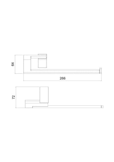 Tema Premium Kağıt Havluluk Kapaksız 71006 Gümüş