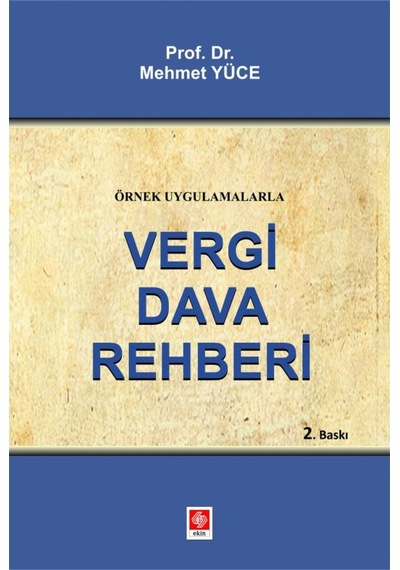 Vergi Dava Rehberi Mehmet Yüce/Mehmet Yüce (549724949)
