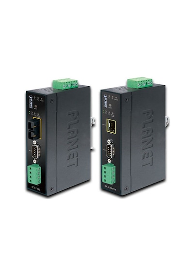 Planet Pl-ıcs-2105a 1 Port 10/100mbps 1 Port Sfp To Rs232 Rs422 Rs-485 Media Converter