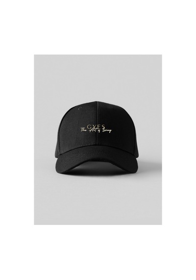 Caxis The Art Of Living Unisex Model Ayarlanabilir Cırtlı Spor Şapka Orijinal Cap Siyah