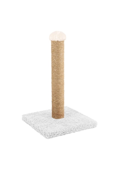 Peluş Tabanlı Kedi Tırmalama Direği