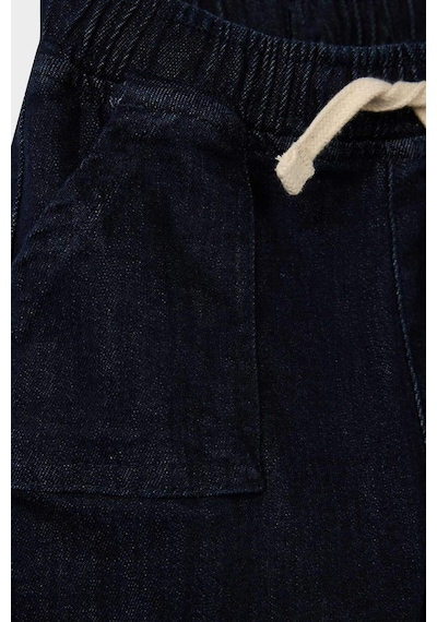 Defacto Erkek Bebek Balloon Fit Beli Lastikli Düz Paça Jean Pantolon G4395a525wnnm28 Mavi-nm28