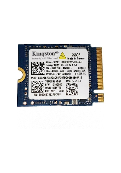 Kingston OM3PDP3256B-AD 256 GB 22x30 M.2 NVMe SSD