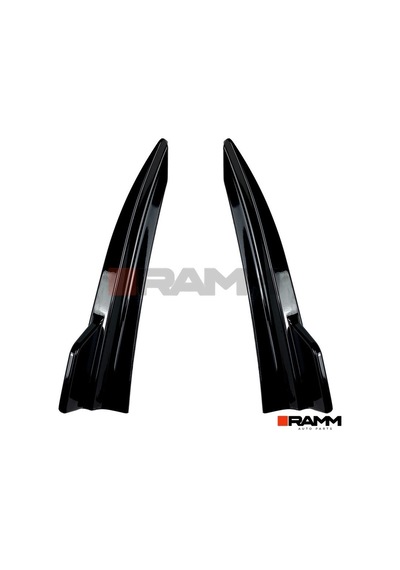 Bmw G20 M Sport Arka Tampon Bıçağı Sağ+sol Abs Parlak Siyah