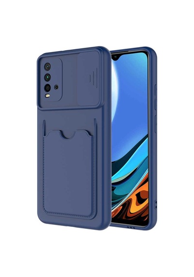 Xiaomi Poco M3 Kilif Deri Görünümlü Kartlikli Kamera Korumali Sil 502089814