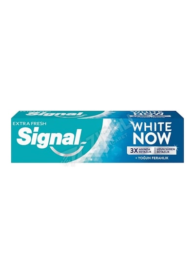 3 Adet Signal White Now Diş Macunu Extra Fresh 50 Ml
