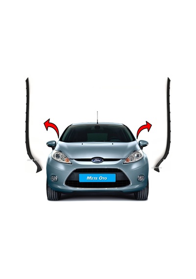 Ford Fiesta Ön Cam Fitil Takımı Dış Kenar Direk Lastiği Sol Sağ 2008--2017