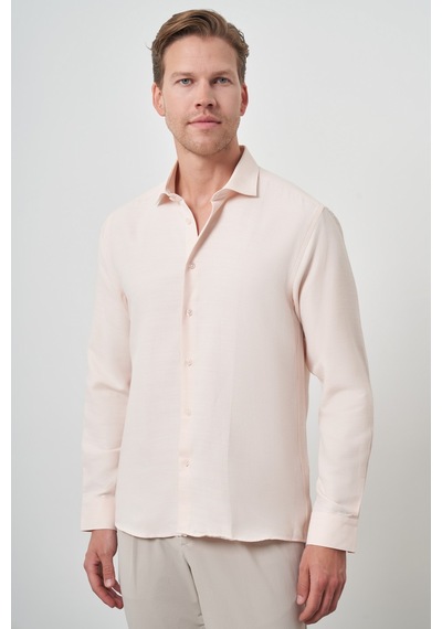 Morven Erkek Yavruağzı Slim Fit İtalyan Yaka Gömlek 25mc004021453 Yavruağzı Yavruağzı Morven Erkek Yavruağzı Slim Fit İtalyan Yaka Gömlek 25mc004021453 Yavruağzı Yavruağzı