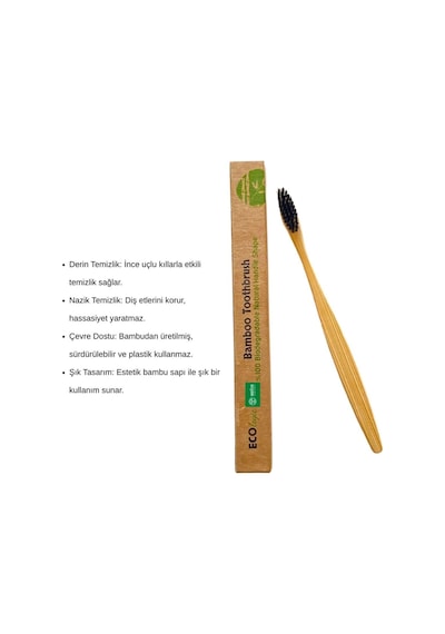 Bamboo Diş Fırçası & Misvak Propolis Diş Macunu Seti - Doğal Ağız Bakımı Tam Koruma