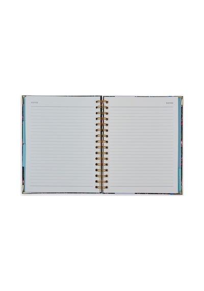 B5 Spiralli Planlayıcı Classic Floral - Morris Textile Çok Renkli