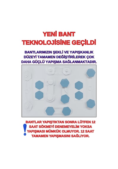 6 Adet Mandallı Dolap ve Çekmece Çok Amaçlı Çocuk Bebek Güvenlik Kilit Emniyet Beyaz Beyaz