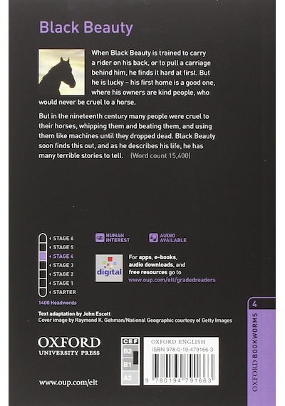 Obwl Level 4: Black Beauty - Audio Pack