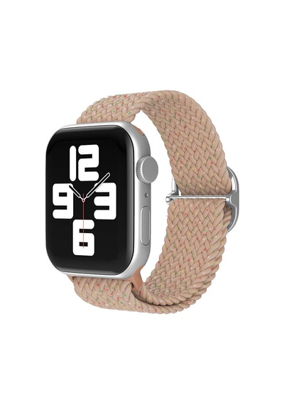 Newface - 974 - Apple Watch Uyumlu 42mm Star Kordon - - Aconcept - Benekli Pudra