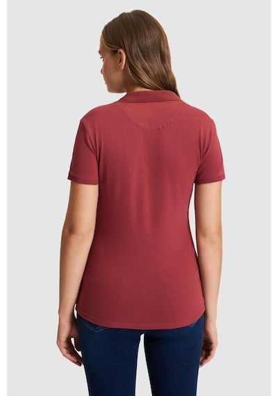 U.s. Polo Assn. Kadın Vişne Tişört Basic 50321798-vr223