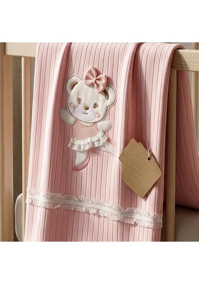 Sebi Bebe Bebek Battaniye 4153 Somon