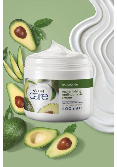 Avon Care Kuru Ciltler İçin Avokado Özlü Çok Amaçlı Krem 3 x 400 ML