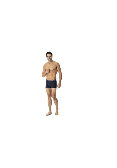 U.s. Polo Assn. Erkek Bordo-lacivert-baskılı 3 Lü Boxer Bordo-lacivert-baskılı