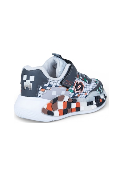 Nstil Günlük Unisex Çocuk Spor Ayakkabı Sneaker Cırtlı Rahat Hafif Konforlu Dayanıklı 02-03 Füme