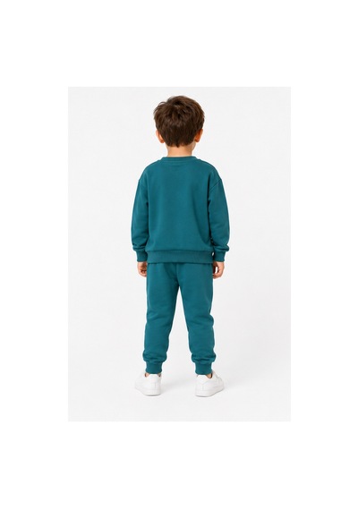 Ahengim Erkek Çocuk Kaykay Baskılı Sweatshirt Eşofman Altı 2 Li Takım 1-4 Yaş Ak115 Koyu Yeşil Ahengim Erkek Çocuk Kaykay Baskılı Sweatshirt Eşofman Altı 2 Li Takım 1-4 Yaş Ak115 Koyu Yeşil