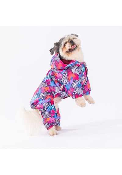 Pawstar Palmatum Polarlı Köpek Tulum Yağmurluğu