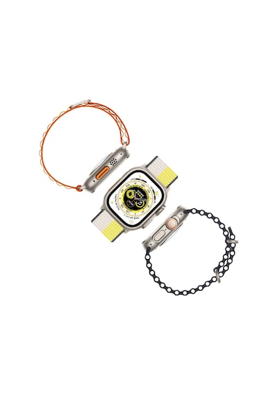Fitsmart Amax Ultra Watch Akıllı   Saat + 7 Adet Kordon (İthalatçı Garantili)