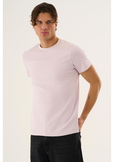 Alexandergardi Alexandergardı Dokulu Erkek T-shirt Lila