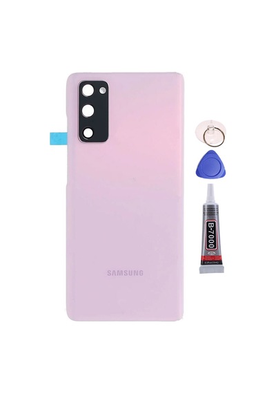 Samsung S20fe Pembe Uyumlu Arka Kapak Batarya Kapağı Pil Kapağı Yapışkan Ve Sökme Aparatıyla Beraber Full Set Pembe