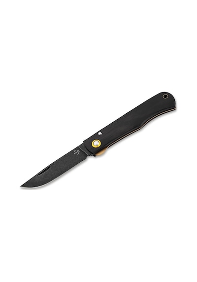 Böker Plus Rusticus Medium All Black Kamp Çakı Kahverengi