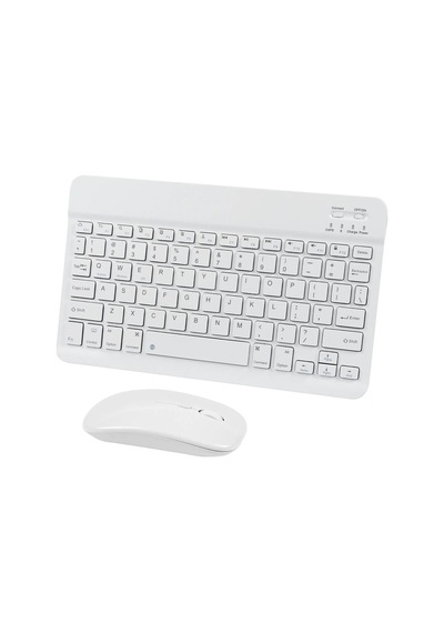 Samsung Galaxy Tab S6 Lite P610 / Sm-p620 Ile Uyumlu Kablosuz Bluetooth Klavye Mouse Set