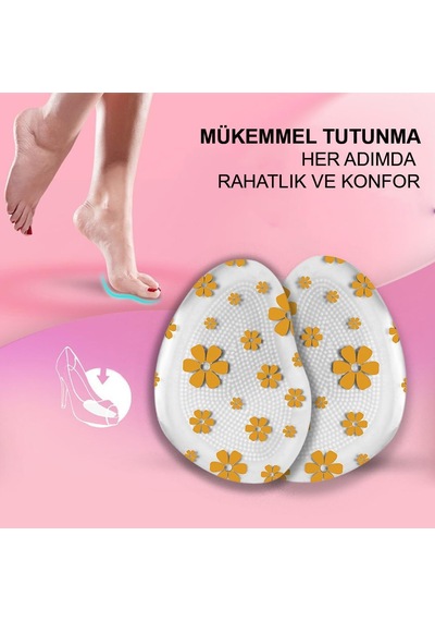 Topuklu Ayakkabı Bakım Destek Ürünleri Jel Kaydırmaz Ayak Yastığı Genel