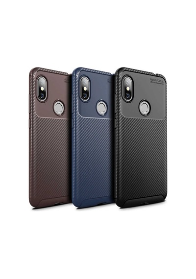 Xiaomi Redmi Note 6 Pro Kilif Karbon Silikon Case 389460906