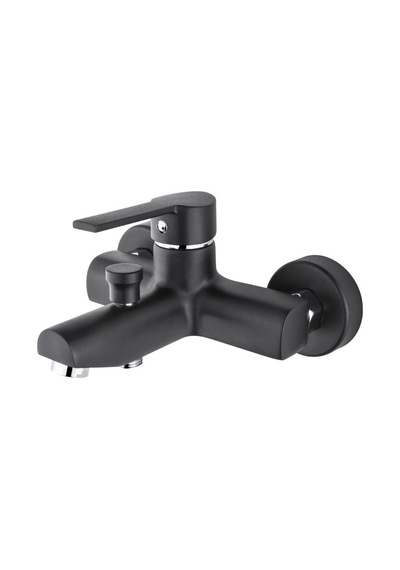 İtimat İdea Black 561.cb Miks Banyo Bataryası Siyah Gri
