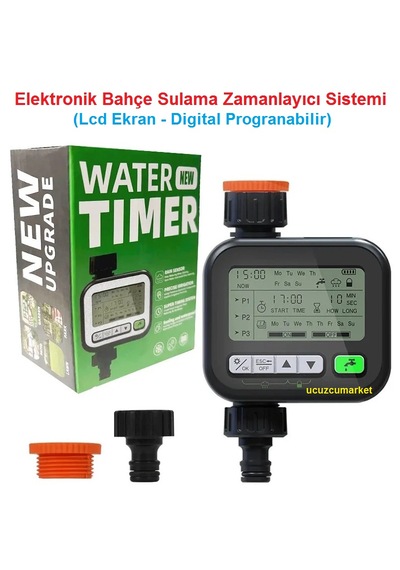 Elektronik Bahçe Sulama Zamanlayıcı Sistemi