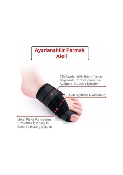 Halluks Valgus Parmak  Gece Ateli Hallux Sağ Sol Standart