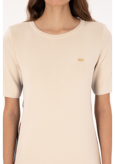 U.s. Polo Assn. Kadın Elbise Triko 50309598-vr256 İnci