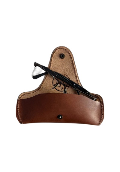 Lnleather Gerçek Deri Gözlük Kılıfı Kızıl Kahve Rengi 95837468