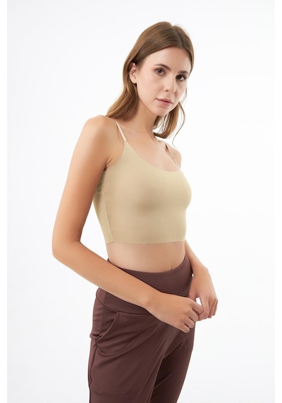 Cottonhill Ayarlanabilir İnce Askılı Lazer Kesim Crop Büstiyer 6'lı Paket Renkli-10 Cottonhill Ayarlanabilir İnce Askılı Lazer Kesim Crop Büstiyer 6'lı Paket Renkli-10