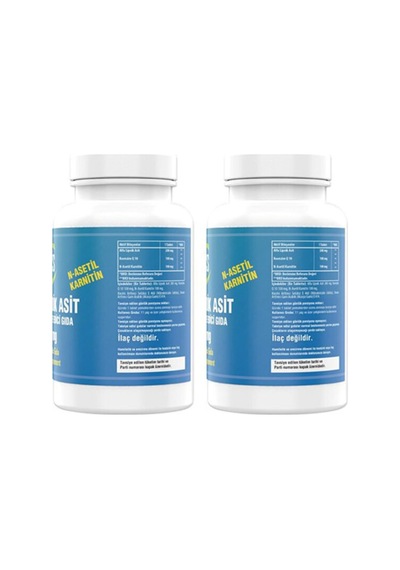 L-carnitine Alpha Lipoic Acid Koenzim Q10 180 Tablet 3 Kutu