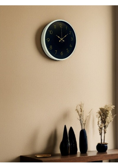 36 Cm Standart Krem Duvar Saati Çok Renkli 65199325